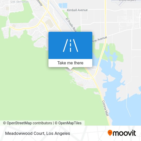 Meadowwood Court map