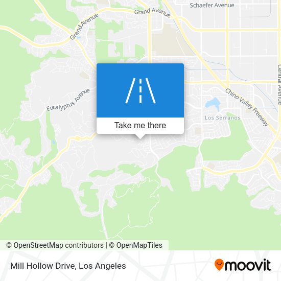Mapa de Mill Hollow Drive