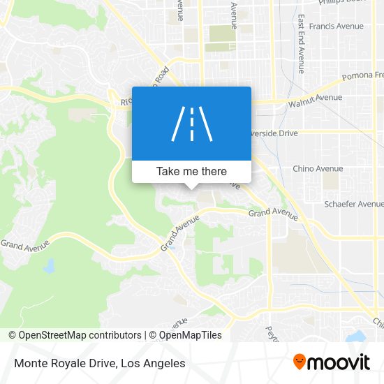 Mapa de Monte Royale Drive