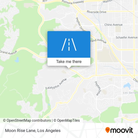 Mapa de Moon Rise Lane