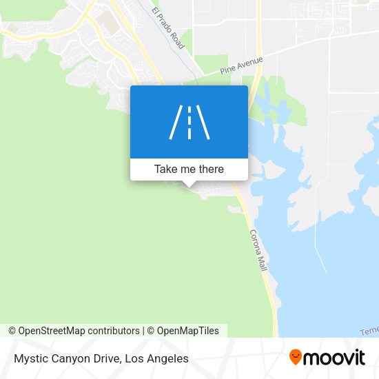Mystic Canyon Drive map