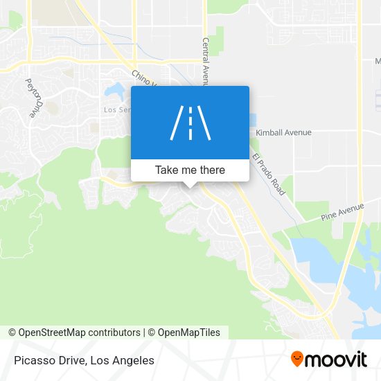 Mapa de Picasso Drive