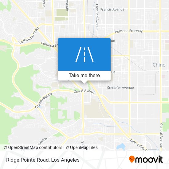 Ridge Pointe Road map