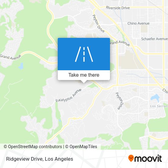 Mapa de Ridgeview Drive