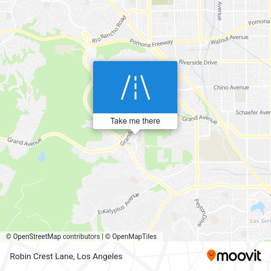 Mapa de Robin Crest Lane