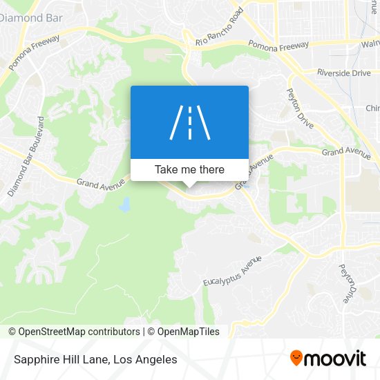 Mapa de Sapphire Hill Lane