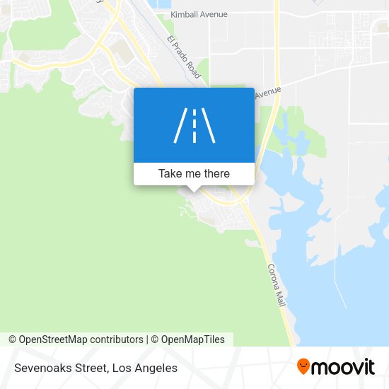 Sevenoaks Street map