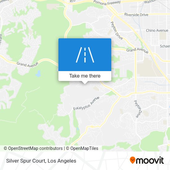 Silver Spur Court map