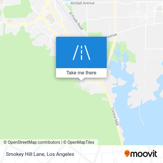 Smokey Hill Lane map