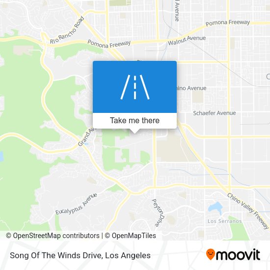 Song Of The Winds Drive map