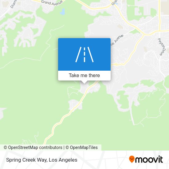 Spring Creek Way map