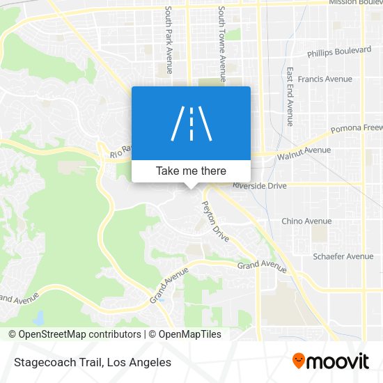 Stagecoach Trail map
