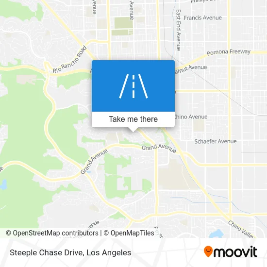 Steeple Chase Drive map