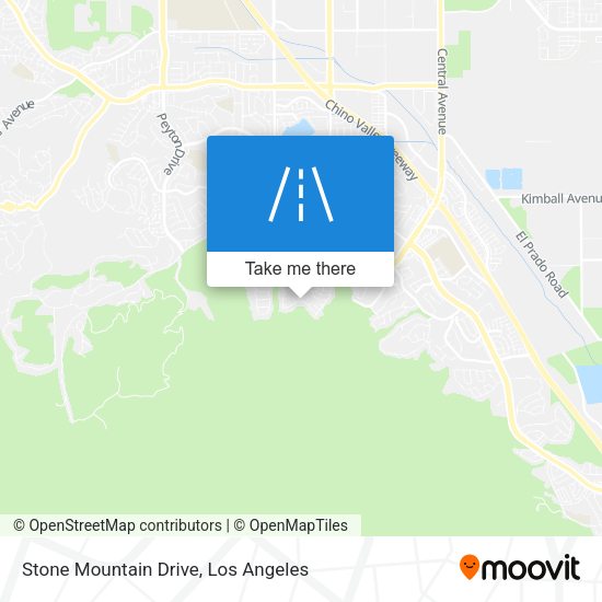 Stone Mountain Drive map
