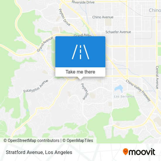 Stratford Avenue map