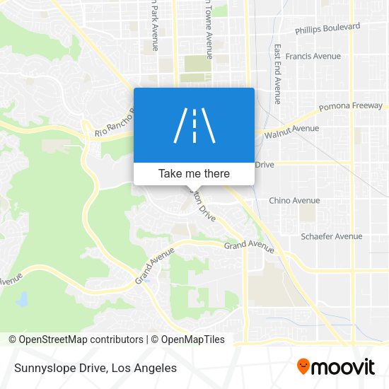 Mapa de Sunnyslope Drive
