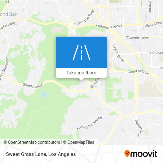 Mapa de Sweet Grass Lane