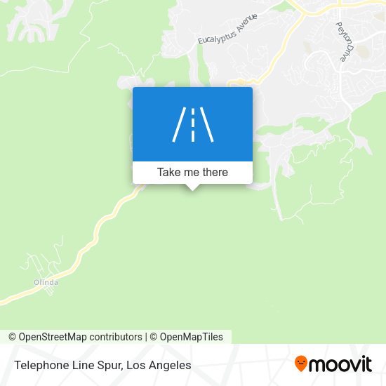 Telephone Line Spur map