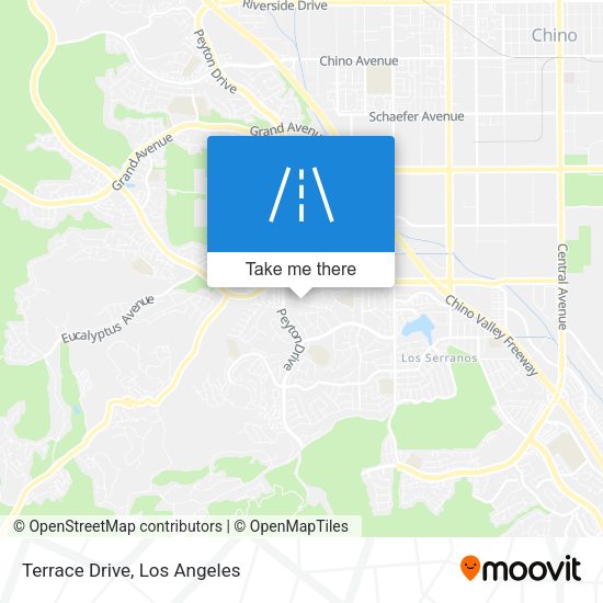 Mapa de Terrace Drive