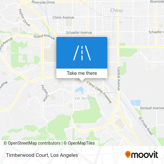 Timberwood Court map