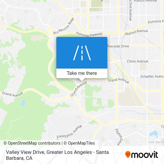 Valley View Drive map