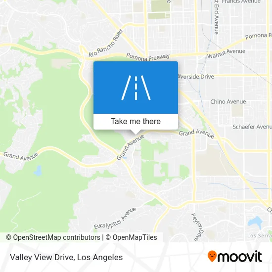 Valley View Drive map