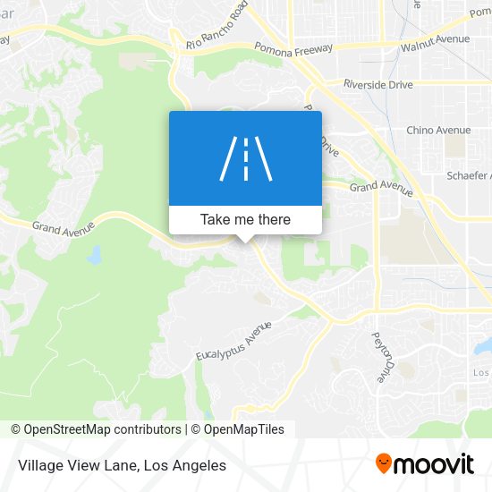 Village View Lane map