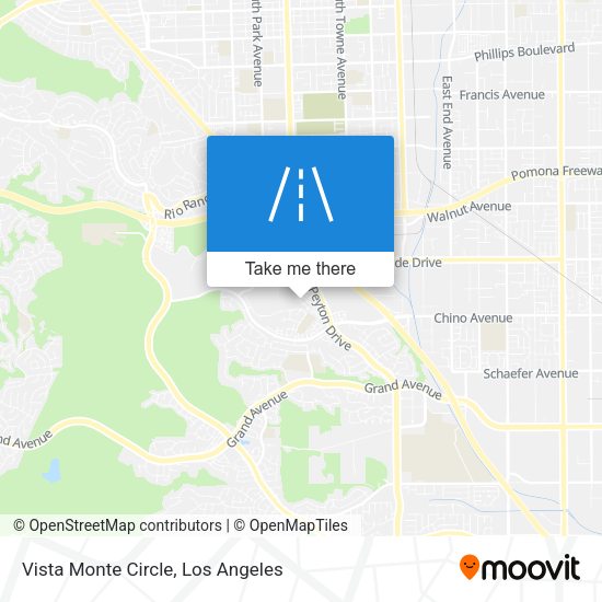 Vista Monte Circle map