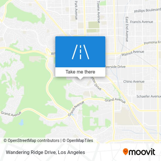 Mapa de Wandering Ridge Drive