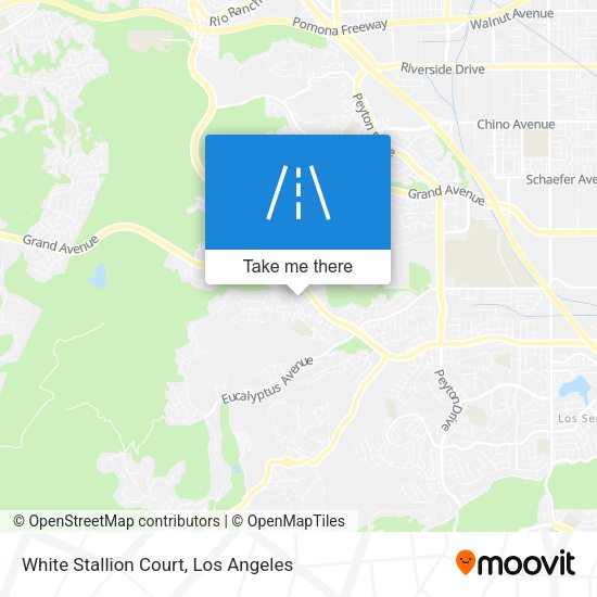 White Stallion Court map