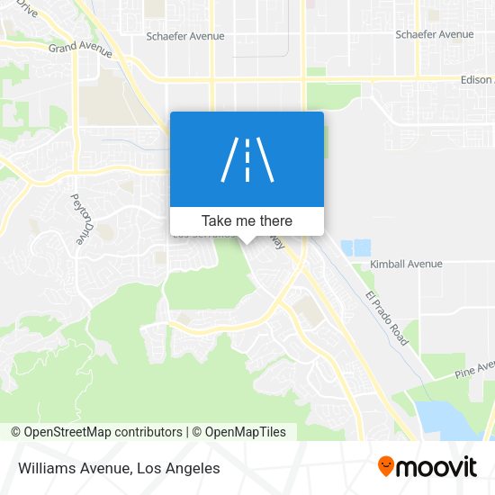 Williams Avenue map