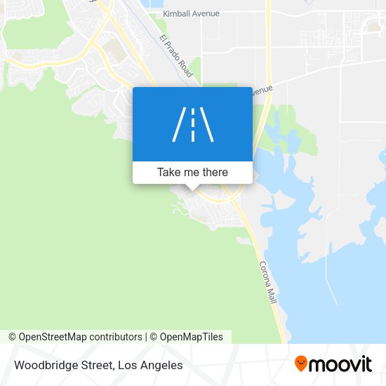 Woodbridge Street map