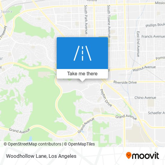 Woodhollow Lane map