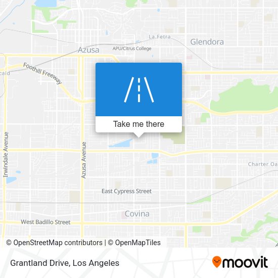 Mapa de Grantland Drive