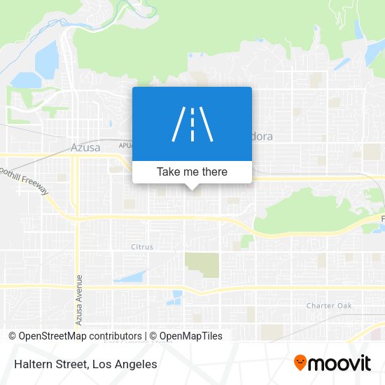 Mapa de Haltern Street