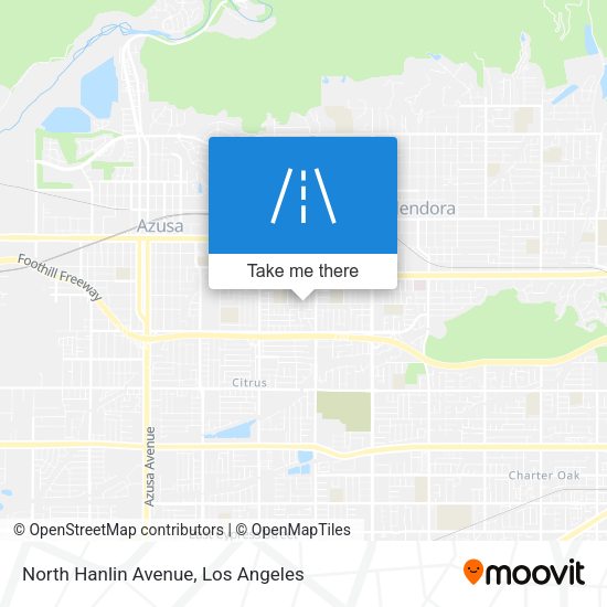 Mapa de North Hanlin Avenue