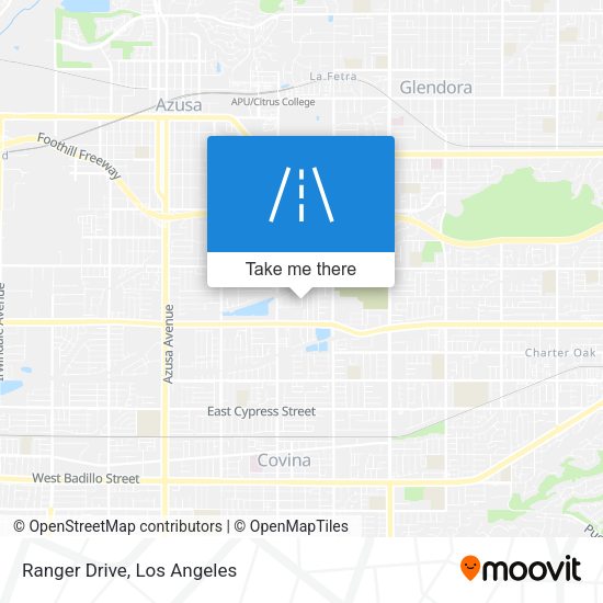 Mapa de Ranger Drive