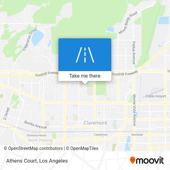 Mapa de Athens Court