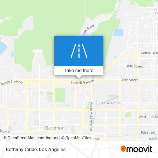 Mapa de Bethany Circle
