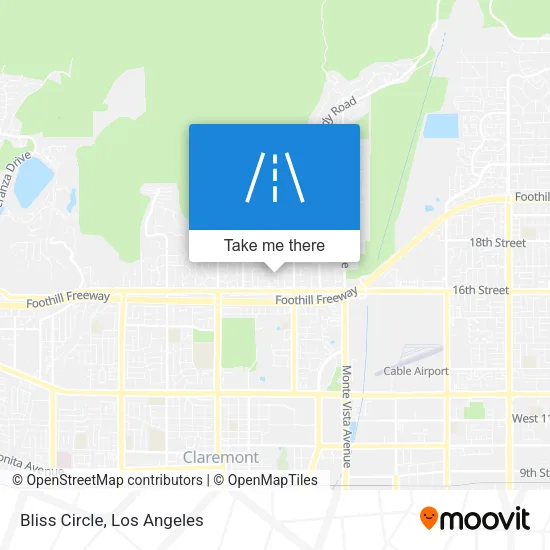 Bliss Circle map