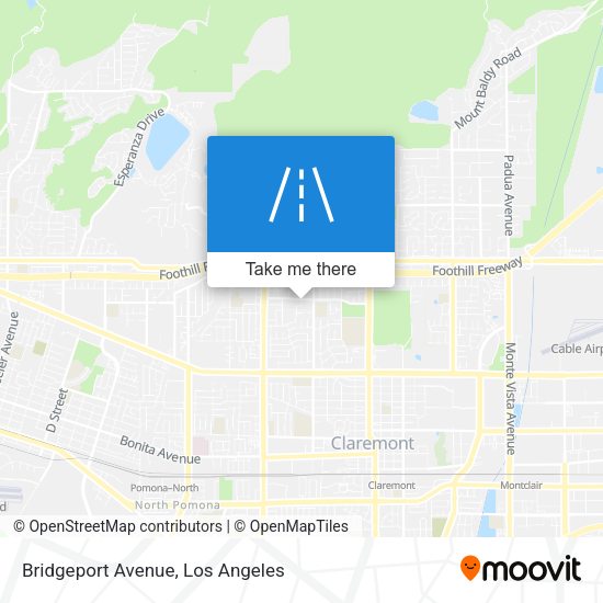 Mapa de Bridgeport Avenue
