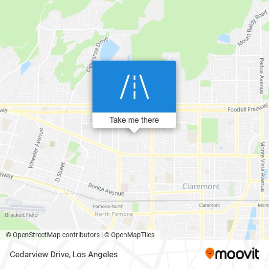 Cedarview Drive map