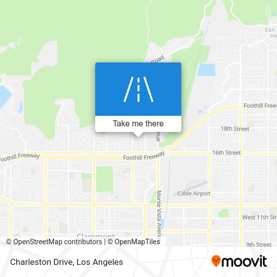 Charleston Drive map