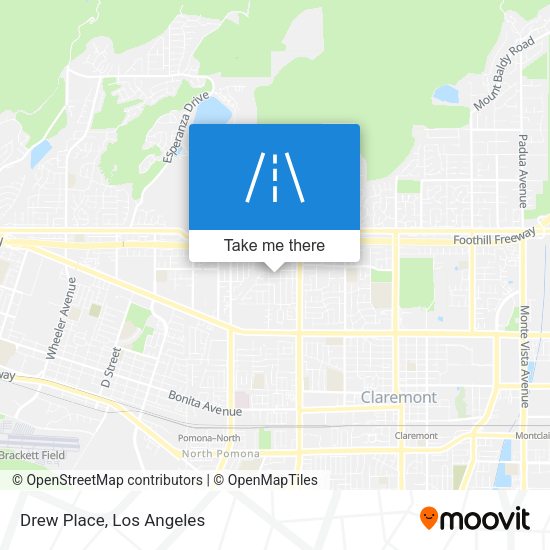 Mapa de Drew Place