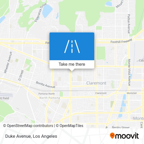 Mapa de Duke Avenue