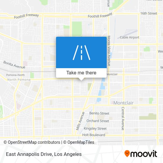 East Annapolis Drive map