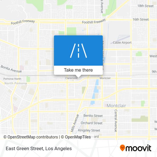 Mapa de East Green Street