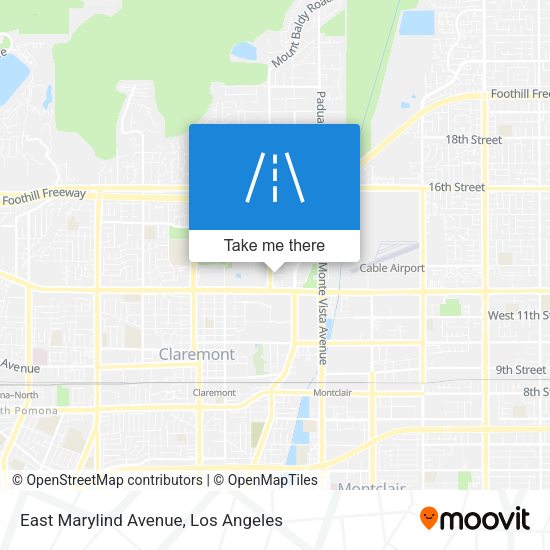 East Marylind Avenue map