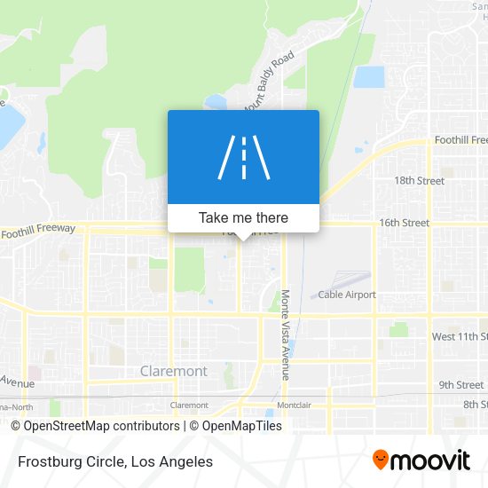 Frostburg Circle map