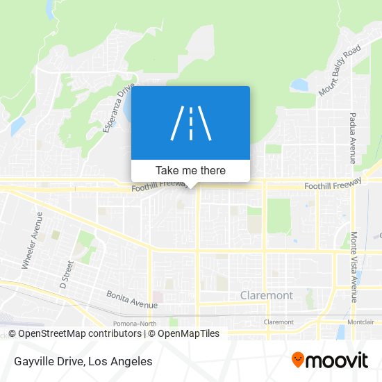 Gayville Drive map